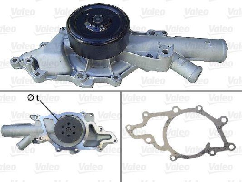 VALEO 506831 Wasserpumpe MERCEDES CLASSE C 2.15 CDI