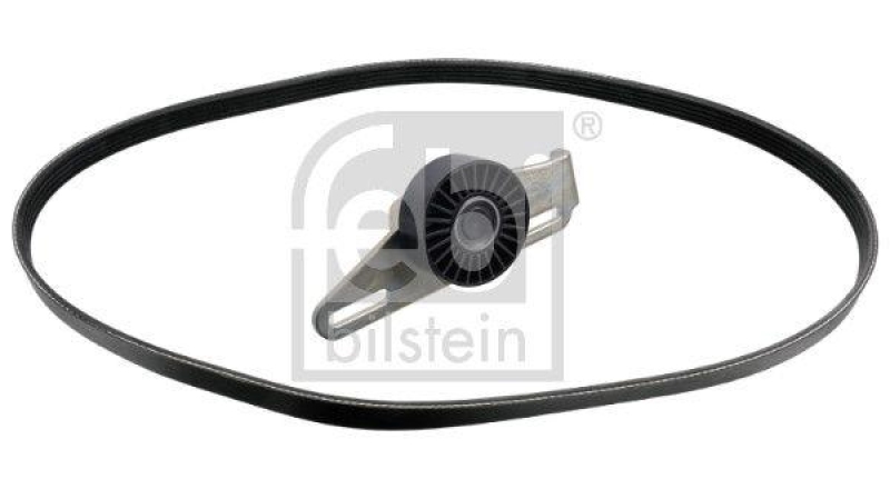 FEBI BILSTEIN 100306 Keilrippenriemensatz mit Riemenspanner für Renault