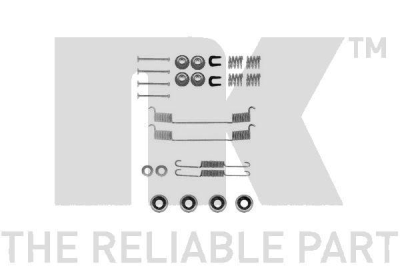 NK 7922635 Zubehörsatz, Bremsbacken für HYUNDAI, NISSAN