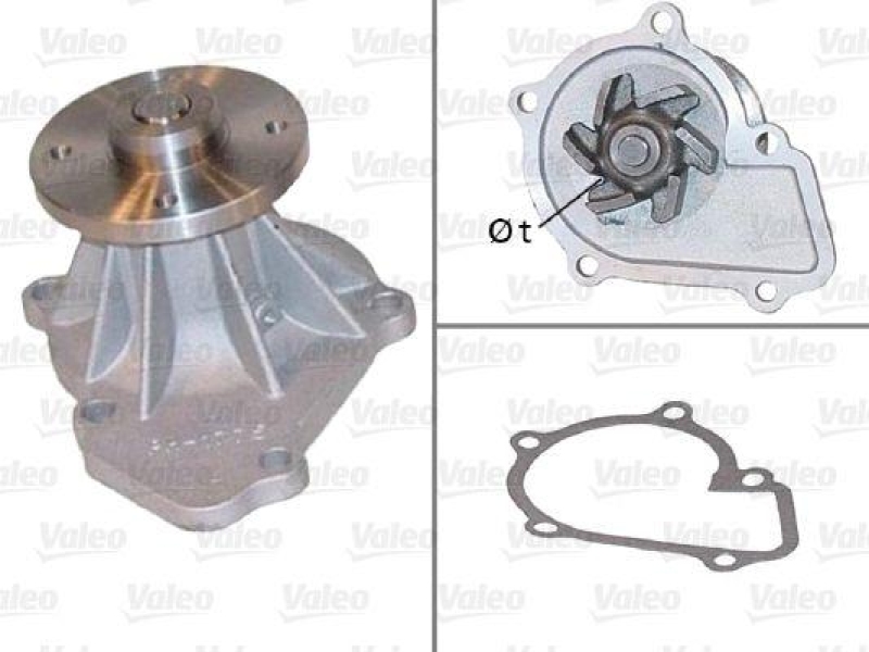 VALEO 506836 Wasserpumpe CITROEN AX 1.0 EDF