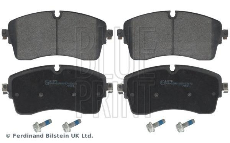 BLUE PRINT ADJ134253 Bremsbelagsatz mit Schrauben für Land Rover