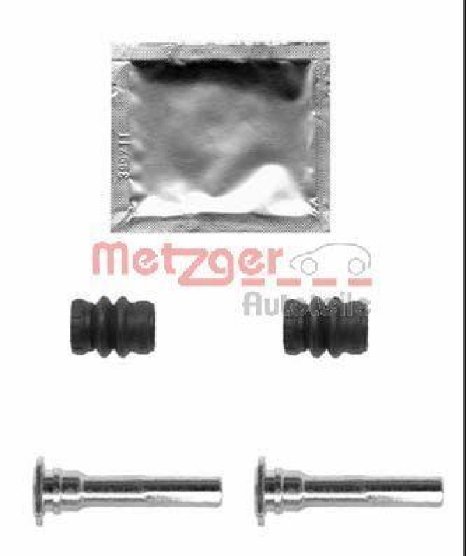 METZGER 113-1324X F&uuml;hrungsh&uuml;lsensatz, Bremssattel f&uuml;r NISSAN