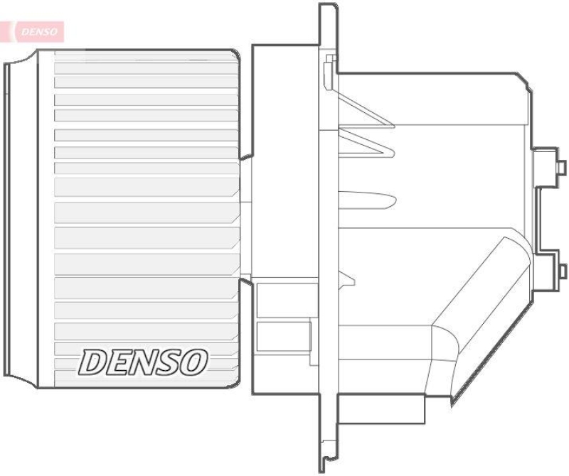 DENSO DEA09066 Innenraumgebläse FIAT 500 (312_) 1.2 (07- )