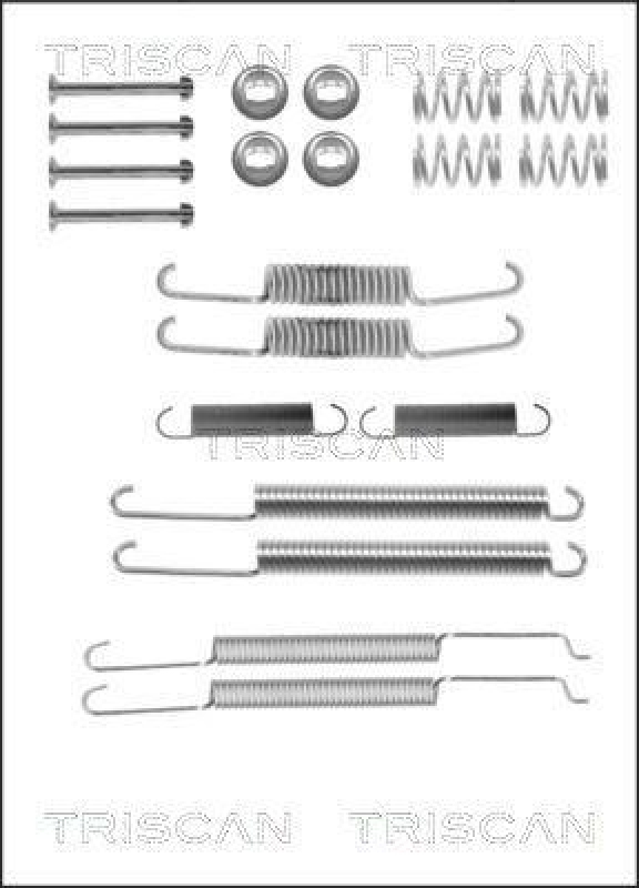 TRISCAN 8105 292574 Montagesatz F. Bremsbacken für Vw Passat