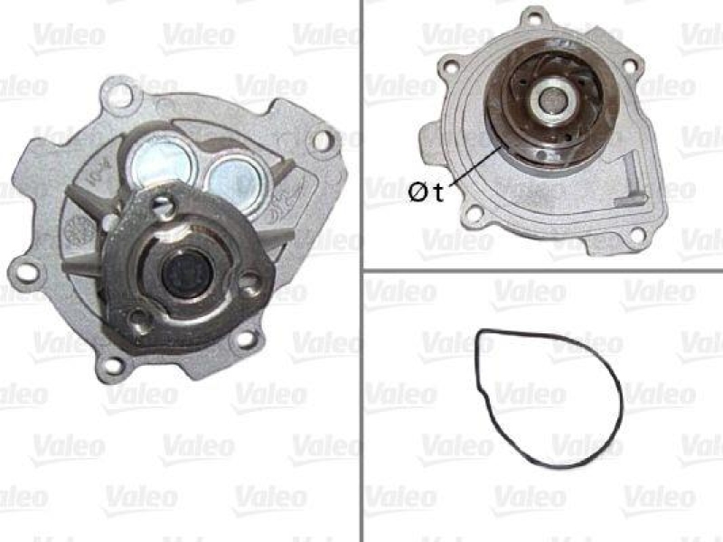 VALEO 506837 Wasserpumpe OPEL MERIVA A 1.6 I