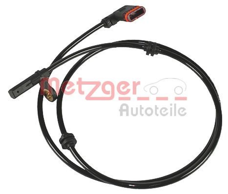 METZGER 0900648 Sensor, Raddrehzahl für MB HA links/rechts