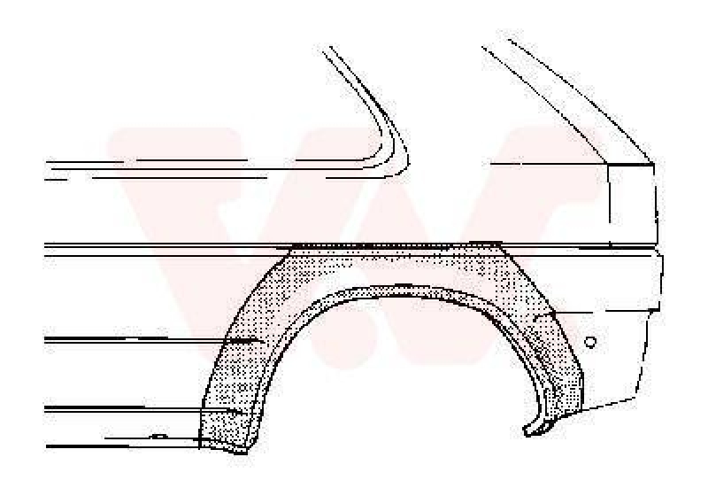 VAN WEZEL 3734146 Seitenwand hinten rechts