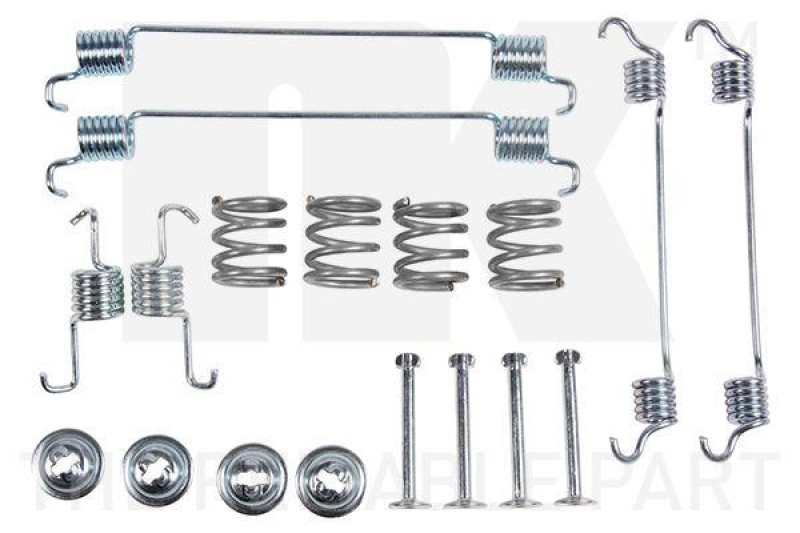 NK 7919820 Zubehörsatz, Bremsbacken für CITR, PEUG, SUBARU, SUZ, TOY