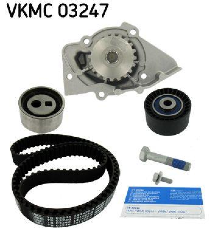 SKF VKMC 03247 Wasserpumpe + Zahnriemensatz