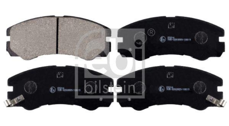 FEBI BILSTEIN 116157 Bremsbelagsatz für Opel