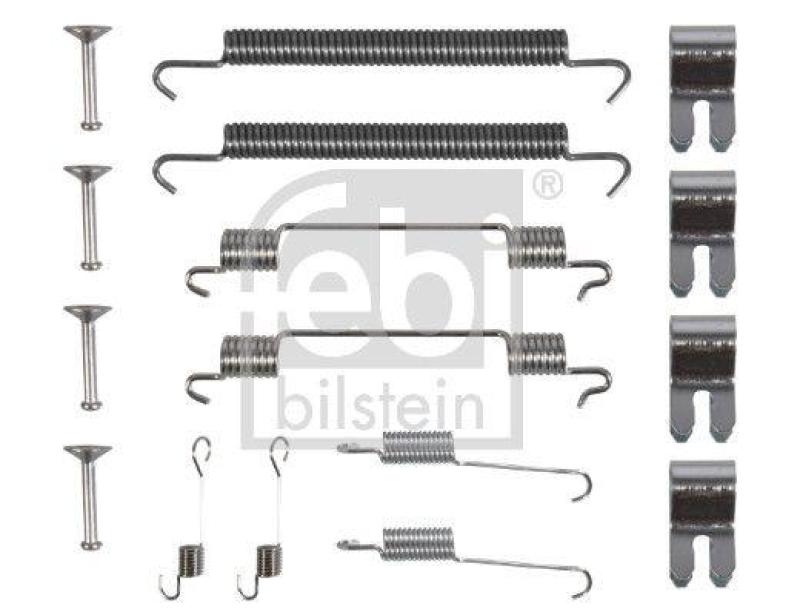 FEBI BILSTEIN 182213 Zubehörsatz für Bremsbacken für Gebrauchsnr. für Befestigungssatz