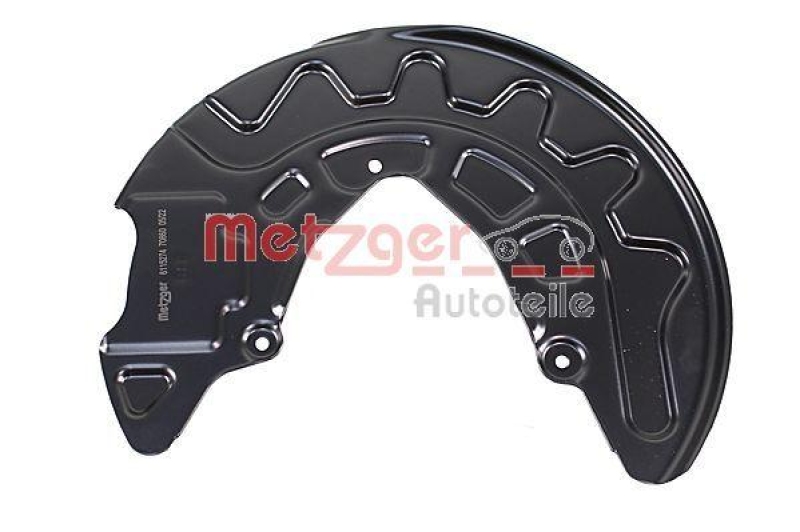 METZGER 6115274 Spritzblech, Bremsscheibe für AUDI/SEAT/SKODA/VW VA rechts