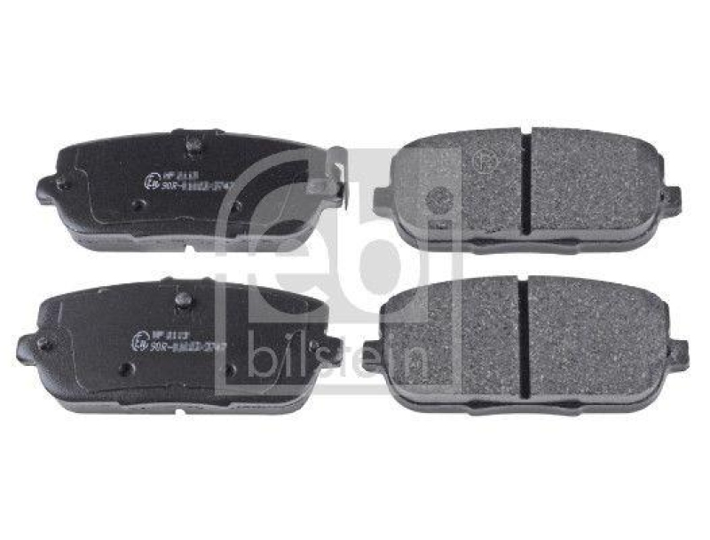 FEBI BILSTEIN 116386 Bremsbelagsatz für MAZDA