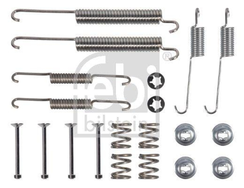 FEBI BILSTEIN 182214 Zubehörsatz für Bremsbacken für Gebrauchsnr. für Befestigungssatz