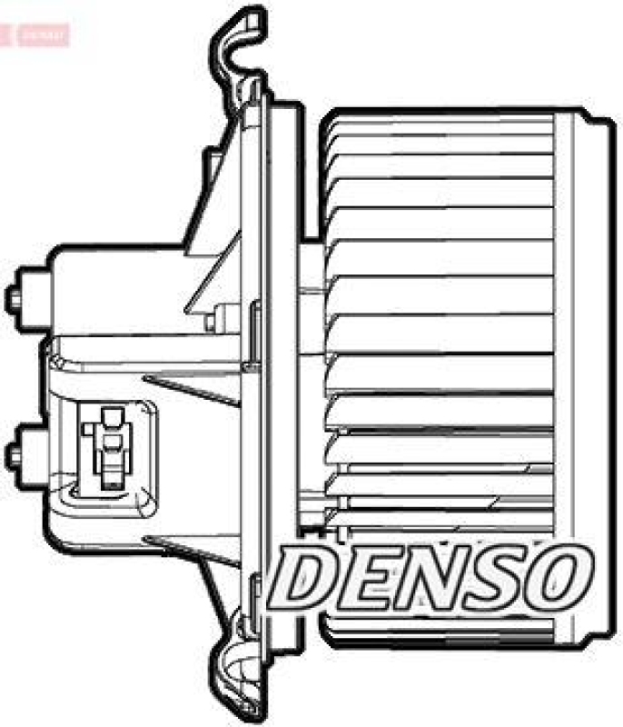 DENSO DEA09073 Innenraumgebläse FIAT DUCATO Platform/Chassis (250_, 290_) 130 Multijet 2,3 D (06- )