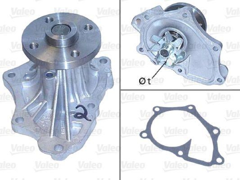 VALEO 506843 Wasserpumpe TOYOTA RAV4 II 2.0 I