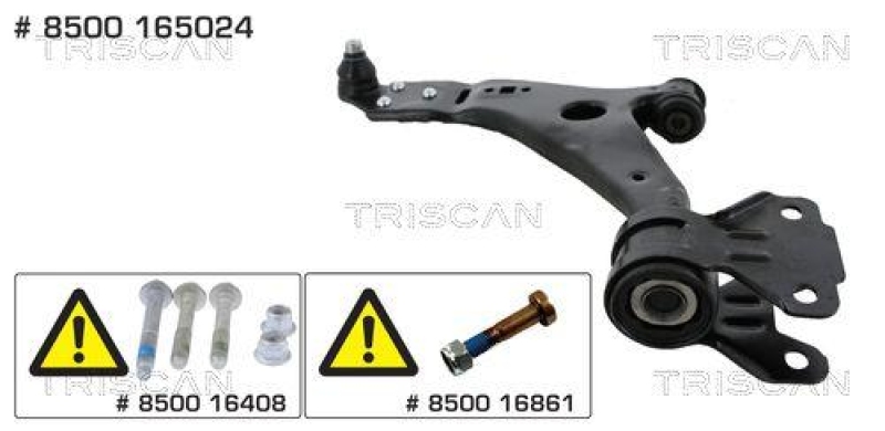 TRISCAN 8500 165024 Querlenker für Ford Kuga