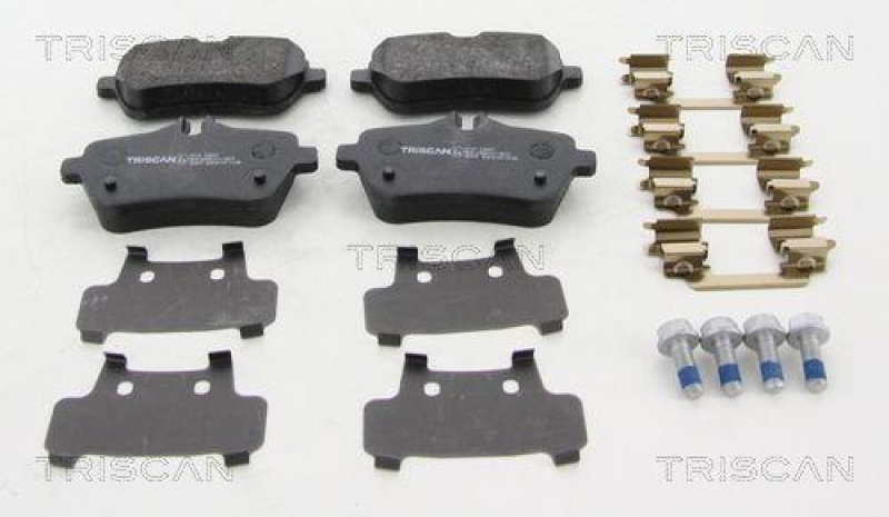 TRISCAN 8110 23087 Bremsbelag Hinten für Mercedes