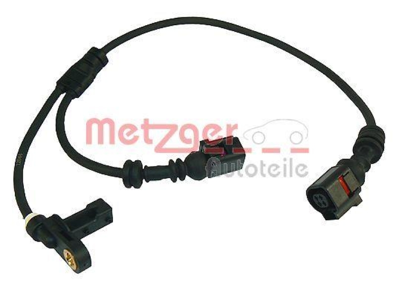 METZGER 0900657 Sensor, Raddrehzahl f&uuml;r FORD/SEAT/VW VA links/rechts