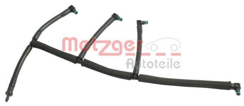 METZGER 0840092 Schlauch, Leckkraftstoff für AUDI/VW MIT DRUCKVENTIL