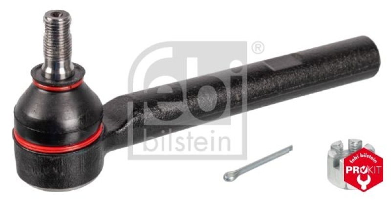 FEBI BILSTEIN 43184 Spurstangenendstück mit Kronenmutter und Splint für TOYOTA