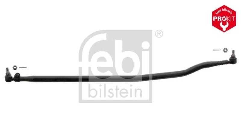 FEBI BILSTEIN 17577 Lenkstange mit Kronenmuttern und Splinten für Mercedes-Benz