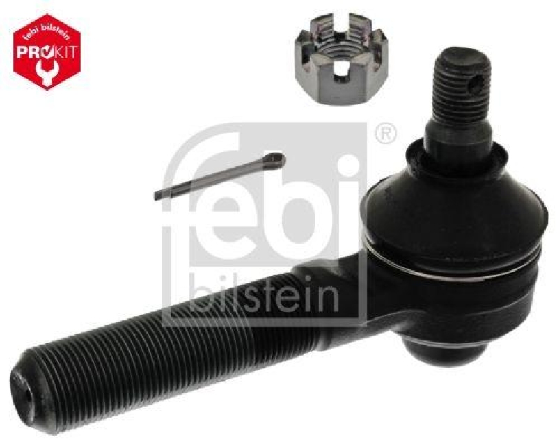 FEBI BILSTEIN 43186 Spurstangenendstück mit Kronenmutter und Splint für TOYOTA