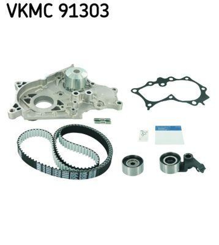 SKF VKMC 91303 Wasserpumpe + Zahnriemensatz