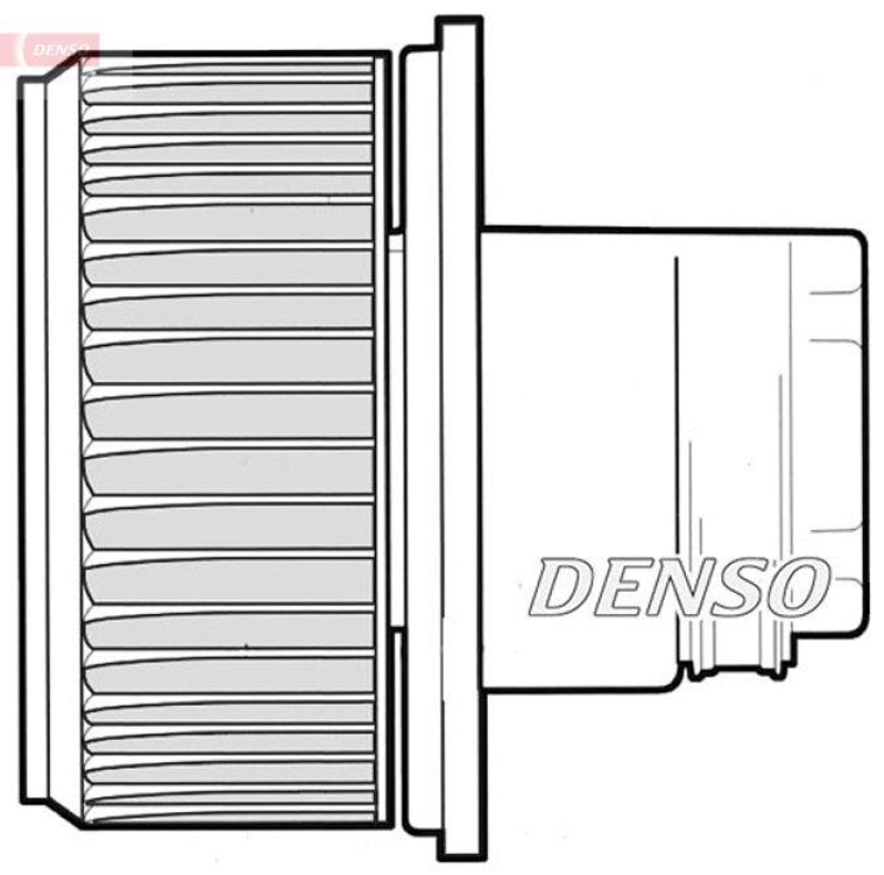 DENSO DEA09023 Innenraumgebläse FIAT DUCATO Platform/Chassis (244) 2.8 JTD (2002 - 2006)