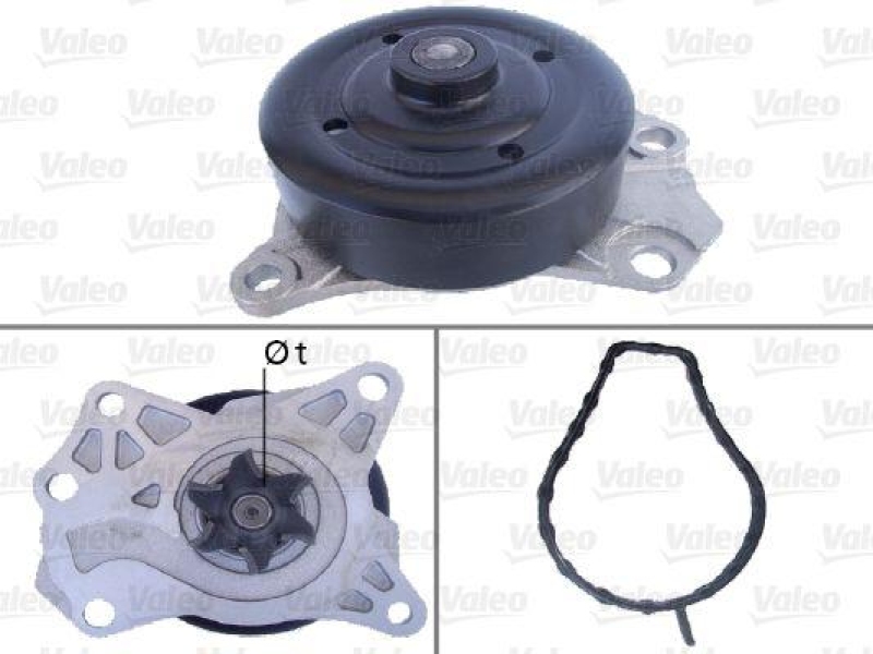 VALEO 506852 Wasserpumpe TOYOTA AYGO 1.0 VVTI