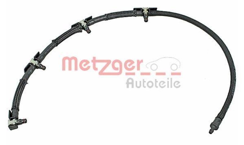 METZGER 0840106 Schlauch, Leckkraftstoff für AUDI/SEAT/SKODA/VW MIT DRUCKVENTIL