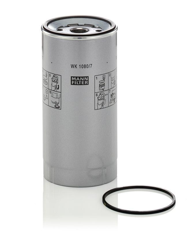 MANN-FILTER WK 1080/7 x Kraftstoffilter für Mercedes-Benz