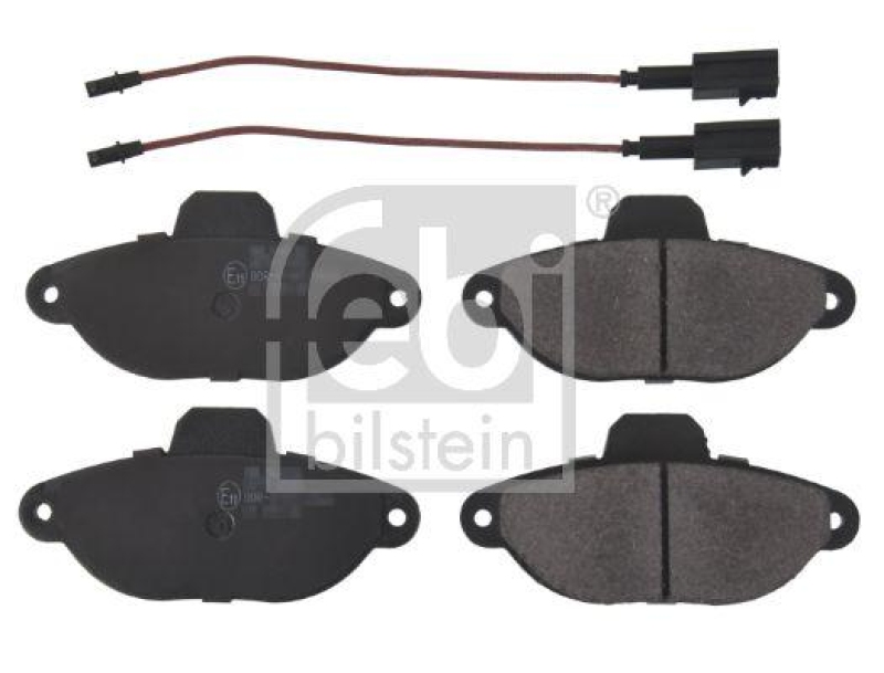 FEBI BILSTEIN 16084 Bremsbelagsatz für Ford