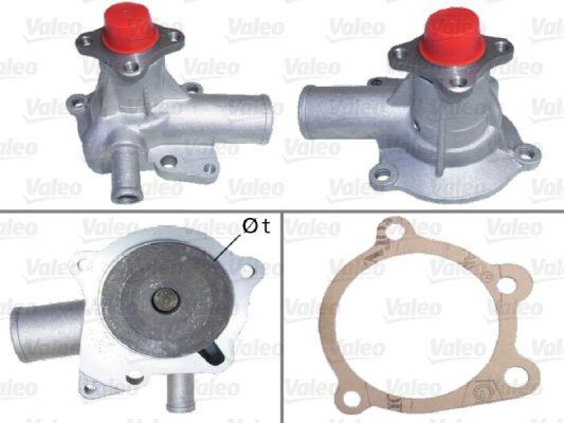 VALEO 506858 Wasserpumpe FORD SIERRA II 1.8