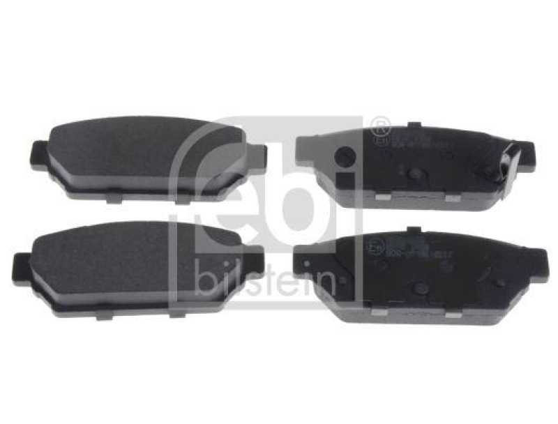 FEBI BILSTEIN 116403 Bremsbelagsatz für MITSUBISHI