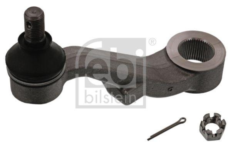 FEBI BILSTEIN 43199 Lenkstockhebel mit Kronenmutter und Splint für TOYOTA