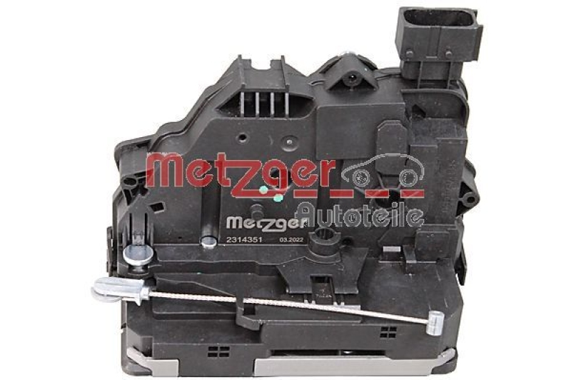 METZGER 2314351 Türschloss für FIAT hinten links