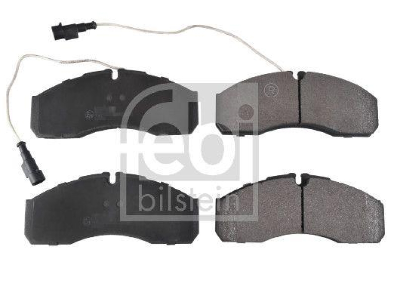 FEBI BILSTEIN 116407 Bremsbelagsatz für NISSAN