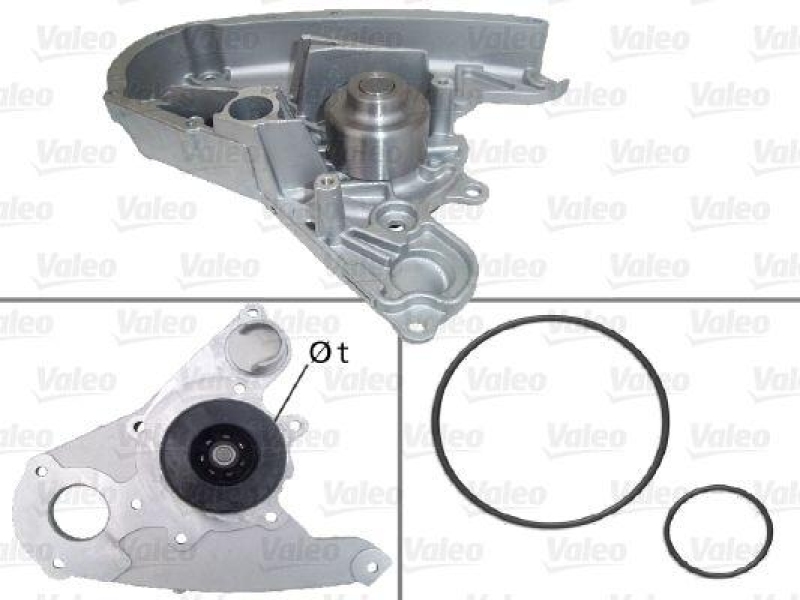 VALEO 506864 Wasserpumpe FIAT DUCATO II 2.3 M-JET2