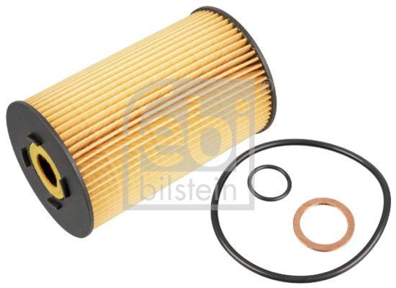 FEBI BILSTEIN 109164 Ölfilter mit Dichtringen für Mercedes-Benz