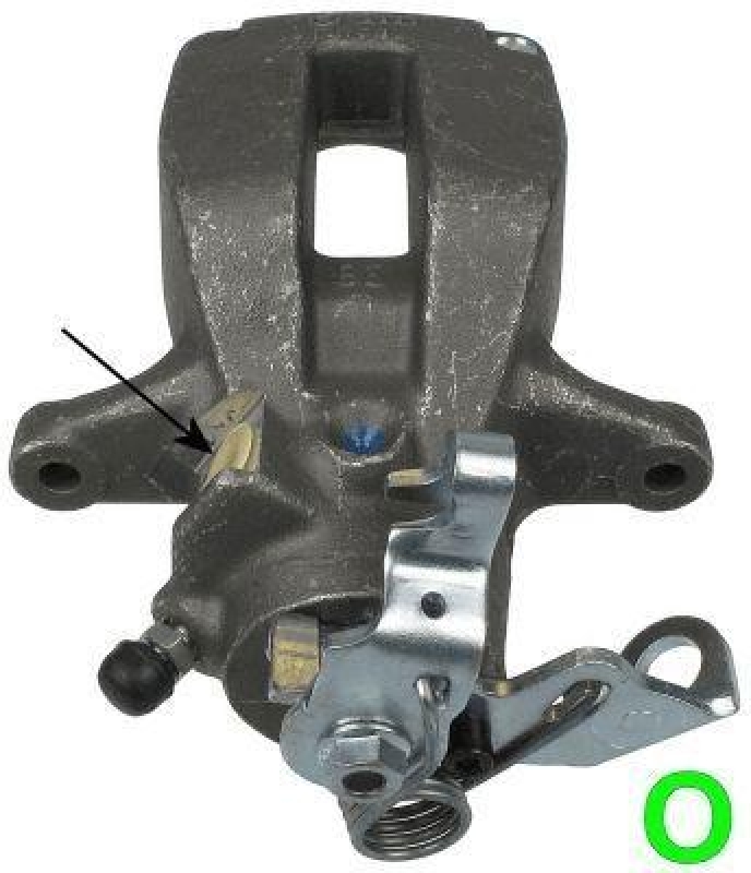 HELLA 8AC 355 383-481 Bremssattel für AUDI/VW/SEAT