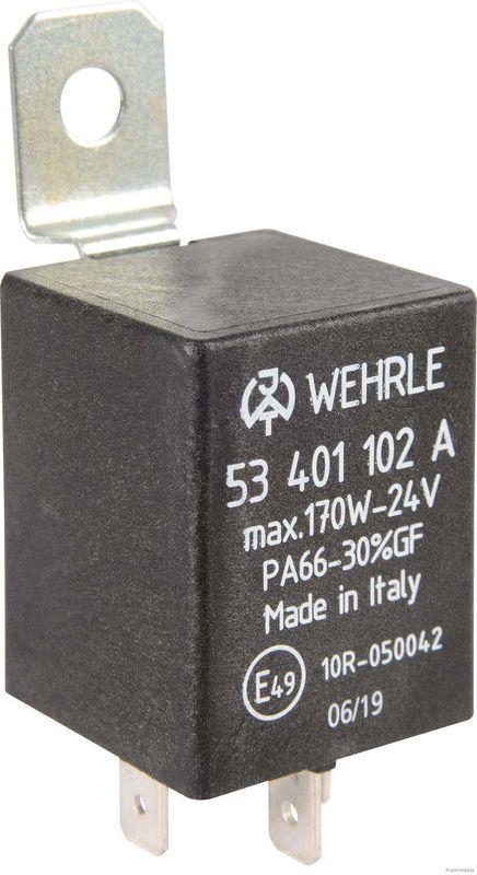 HERTH+BUSS 75605126 Blinkgeber 24 V, 4 pins, elektronisch