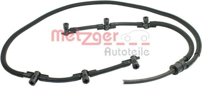 METZGER 0840094 Schlauch, Leckkraftstoff für AUDI/PORSCHE/VW MIT DRUCKVENTIL