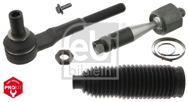 FEBI BILSTEIN 49040 Spurstange mit Lenkmanschettensatz für VW-Audi