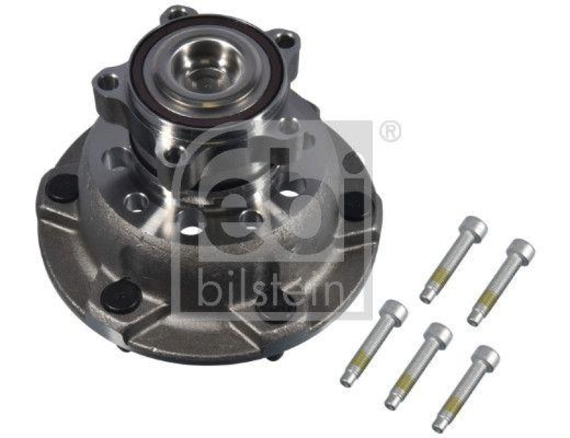 FEBI BILSTEIN 182237 Radlagersatz mit Radnabe und ABS-Impulsring für Ford