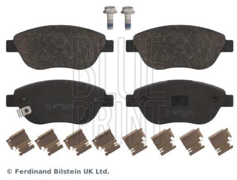 BLUE PRINT ADZ94234 Bremsbelagsatz mit Befestigungsmaterial für Opel PKW