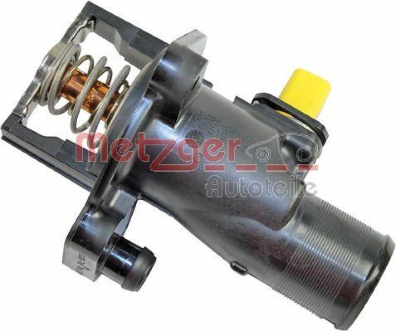 METZGER 4006102 Thermostat Kühlmittel, Mit Gehäuse für CITROEN/PEUGEOT/ÖFFNUNGSTEMP. [°C]84