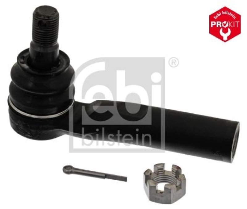 FEBI BILSTEIN 43206 Spurstangenendstück mit Kronenmutter und Splint für TOYOTA