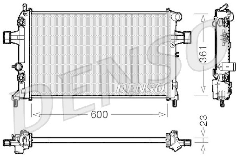 DENSO DRM20086 Kühler