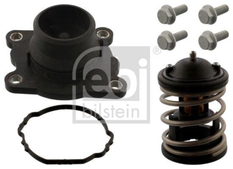 FEBI BILSTEIN 44685 Thermostat mit Gehäuse, Dichtung und Schrauben für BMW